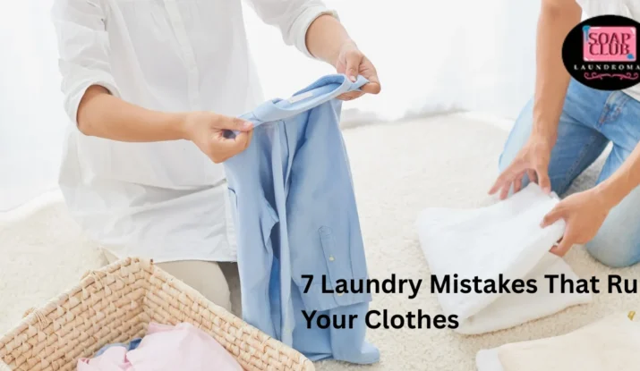 7 Laundry Mistakes that ruin your clothes